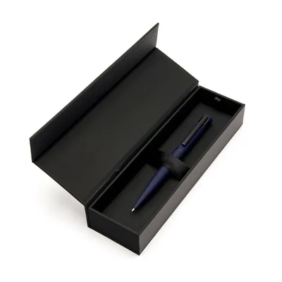 Hugo Boss Химикалка Loop, в кутия, синя