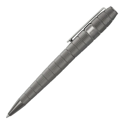 Hugo Boss Химикалка Quantum, в кутия, хром