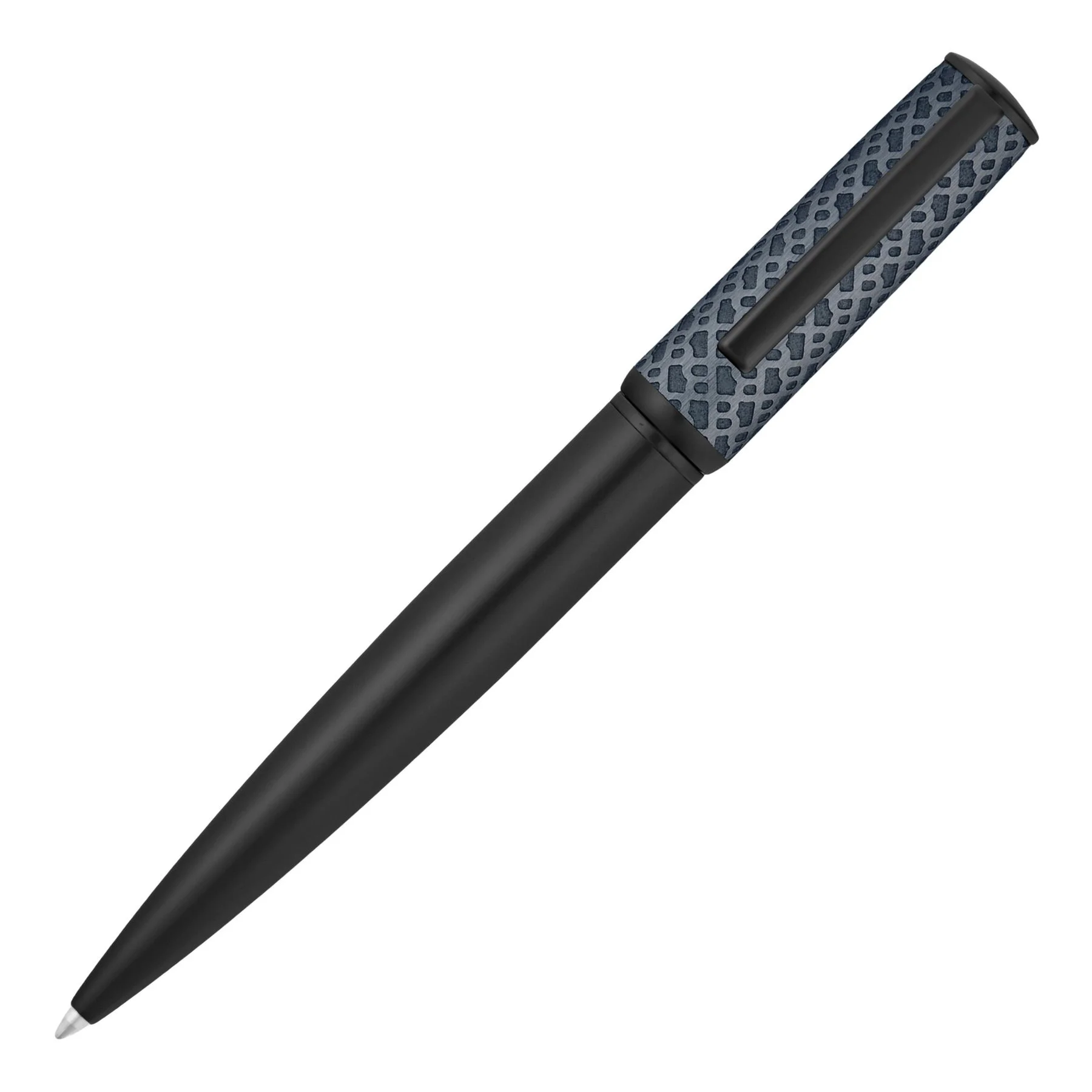 Hugo Boss Химикалка Arche Monogram, черно-синя