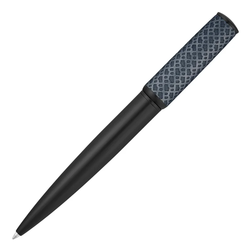 Hugo Boss Химикалка Arche Monogram, черно-синя