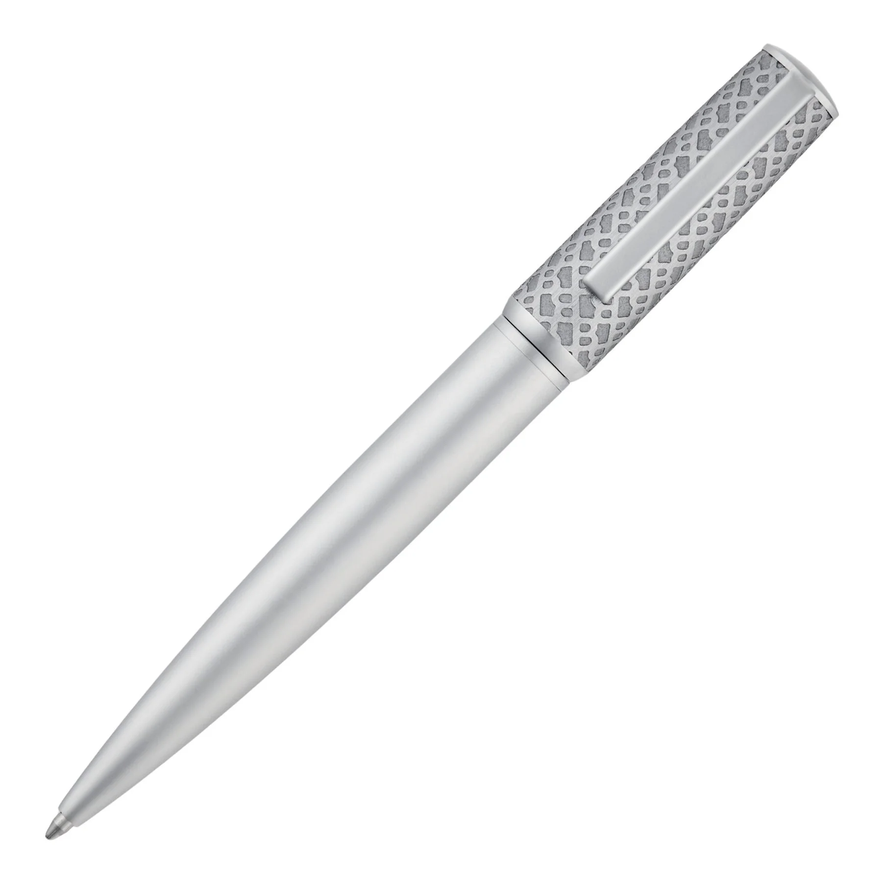 Hugo Boss Химикалка Arche Monogram, сребриста
