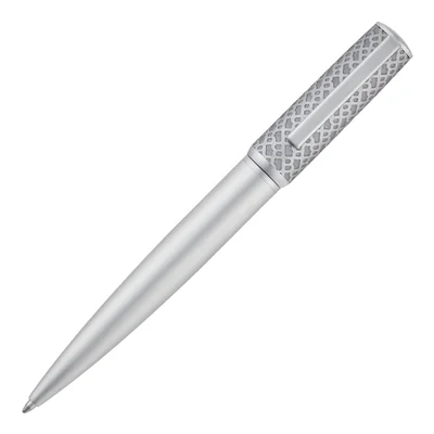 Hugo Boss Химикалка Arche Monogram, сребриста