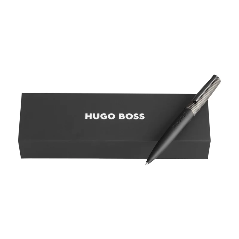 Hugo Boss Химикалка Illusion Arcade, черно-сива