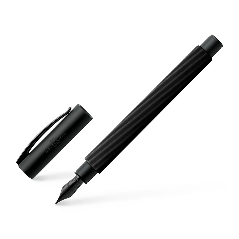 Faber-Castell Писалка Ambition Obsidian, M, черна