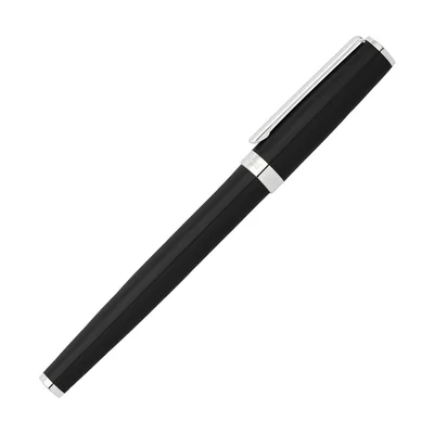 Hugo Boss Ролер Gear Icon, в кутия, черно-сребрист