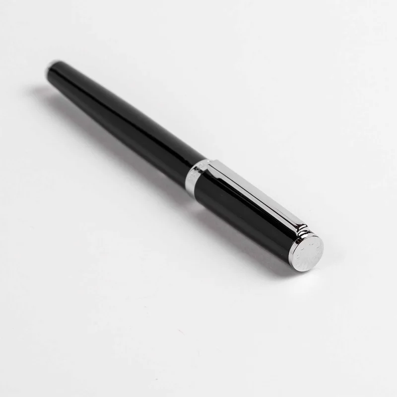 Hugo Boss Ролер Gear Icon, в кутия, черно-сребрист