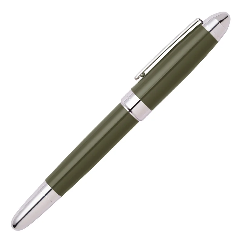 Hugo Boss Ролер Icon, в кутия, хром, цвят каки