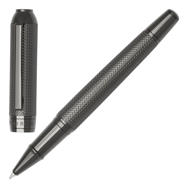 Hugo Boss Ролер Elemental, в кутия, хром