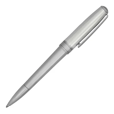 Hugo Boss Химикалка Essential Metal, в кутия, сребриста