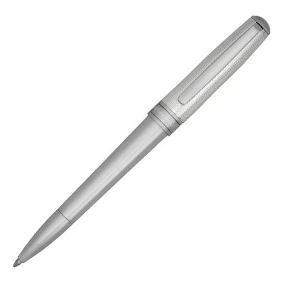 Hugo Boss Химикалка Essential Metal, в кутия, сребриста