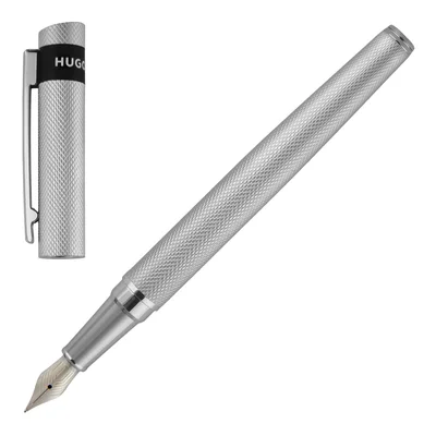 Hugo Boss Писалка Loop Diamond, в кутия, хром