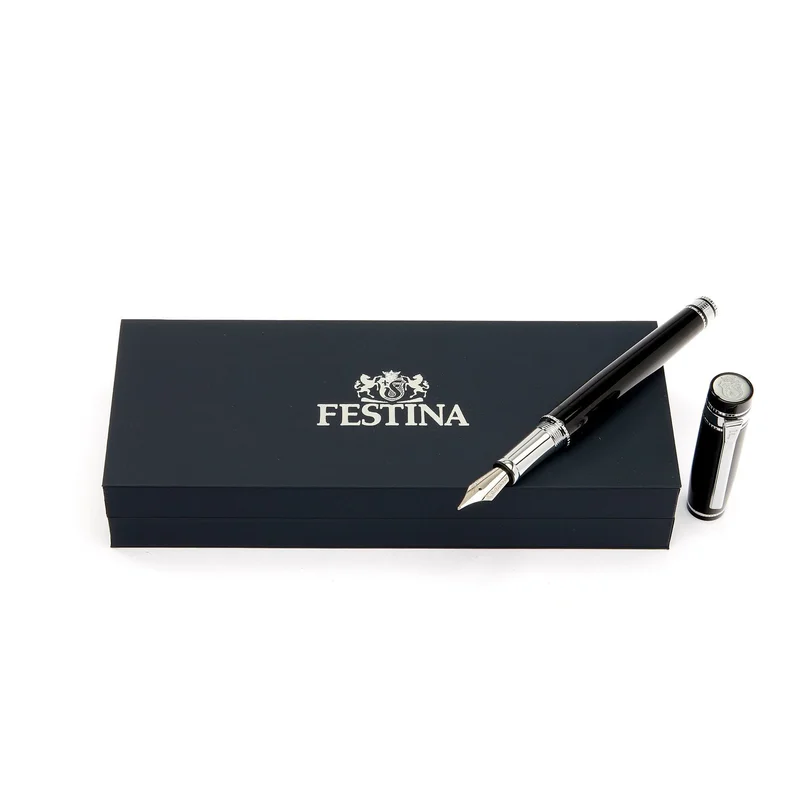 Festina Писалка Bold Classic, в кутия, черна