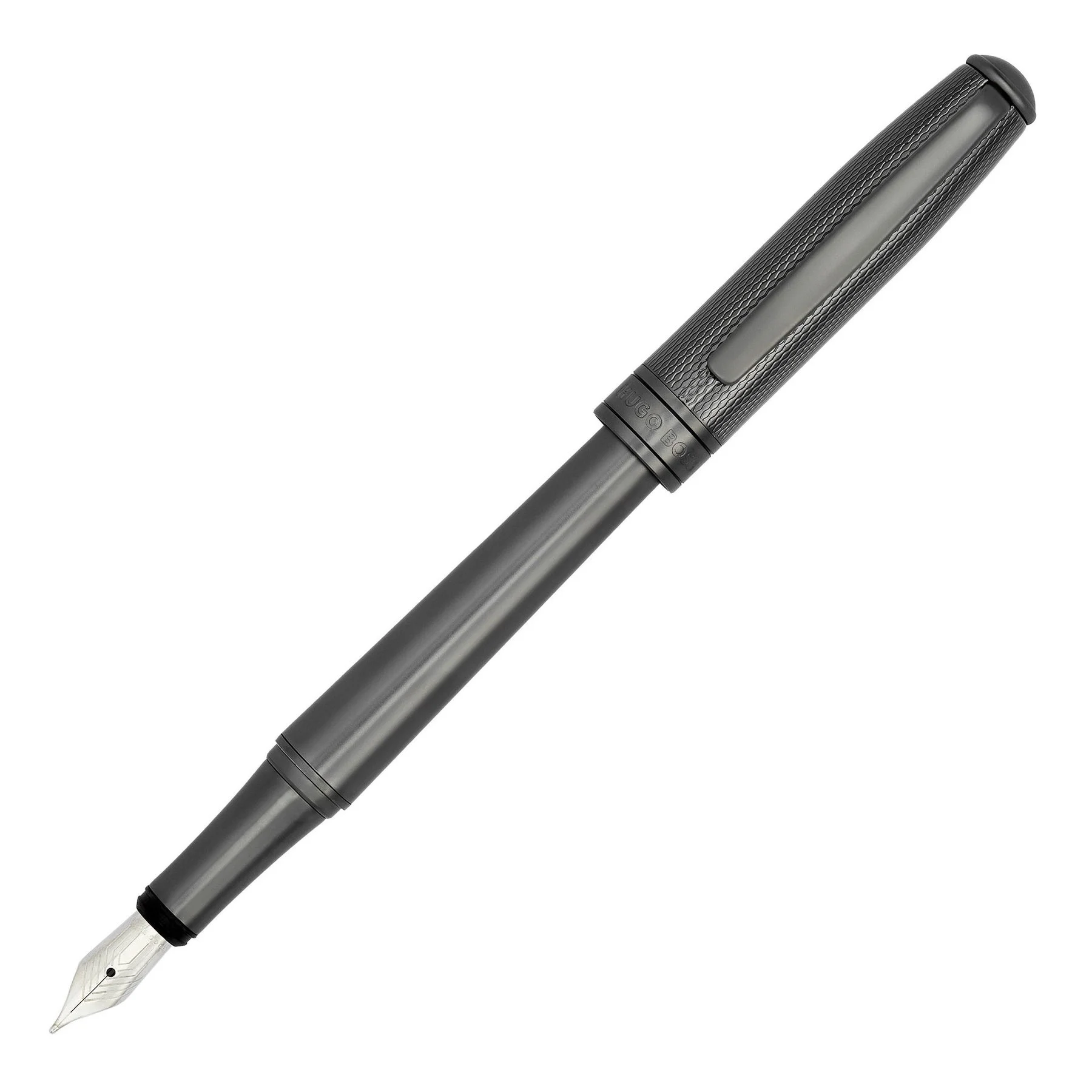 Hugo Boss Писалка Essential Metal, в кутия, хром