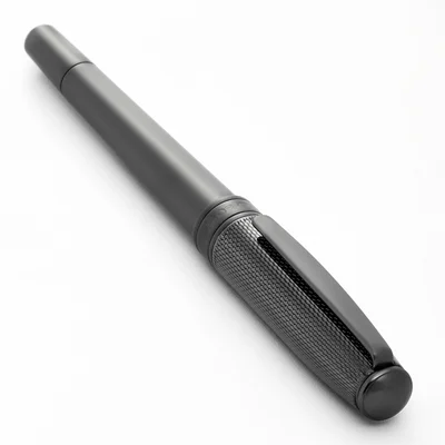 Hugo Boss Писалка Essential Metal, в кутия, хром