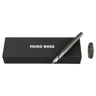 Hugo Boss Писалка Arcade, тъмносива