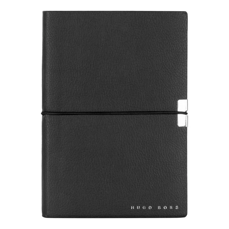 Hugo Boss Тефтер Elegance Storyline, със седмичен планер, A6, черен