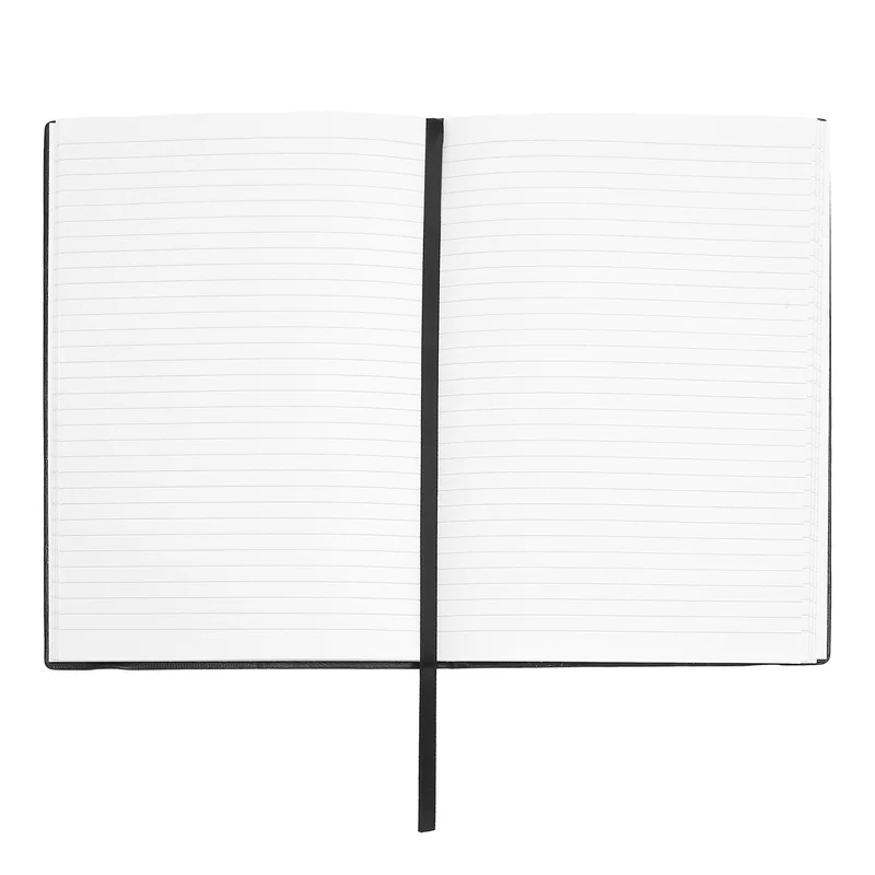 Hugo Boss Тефтер Monogram, A5, на редове, сив