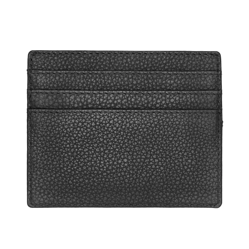 Hugo Boss Калъф за карти Classic Grained, с 6 отделения, черен