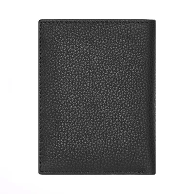 Hugo Boss Калъф за карти Classic Grained, с 8 отделения, черен