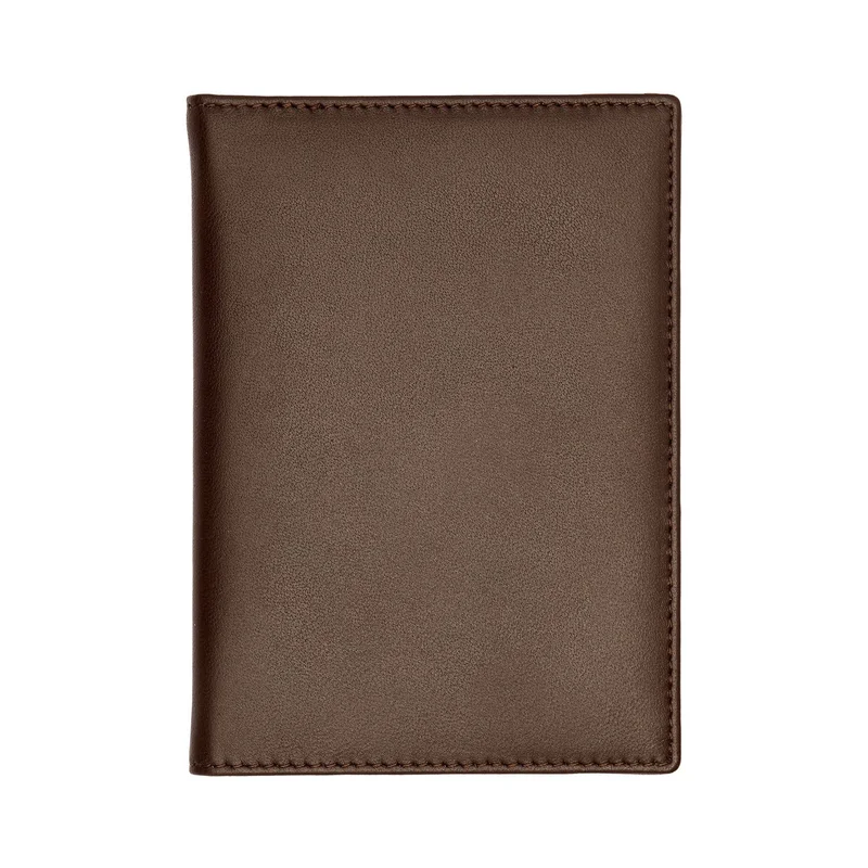 Hugo Boss Калъф за паспорт Classic Smooth, кафяв