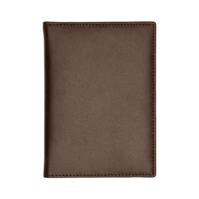 Hugo Boss Калъф за паспорт Classic Smooth, кафяв