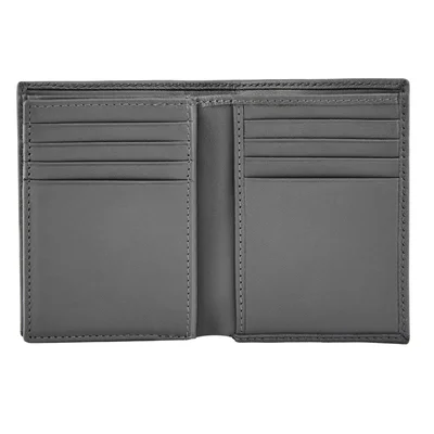 Hugo Boss Калъф за карти Saffiano, с 16 отделения, сив