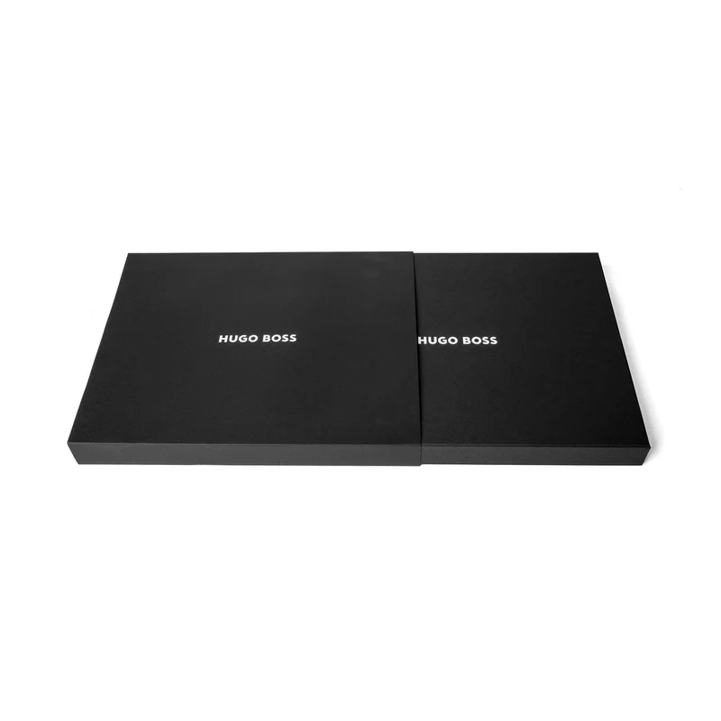 Hugo Boss Папка Arche, A4, с цип, черна