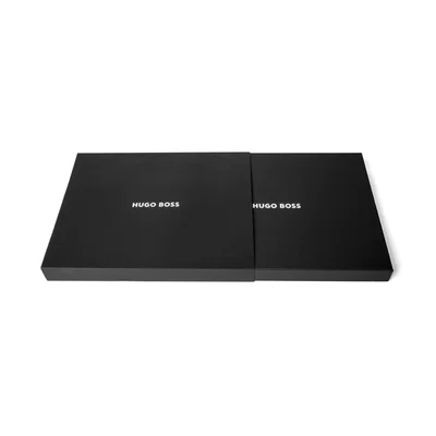 Hugo Boss Папка Arche, A4, с цип, черна