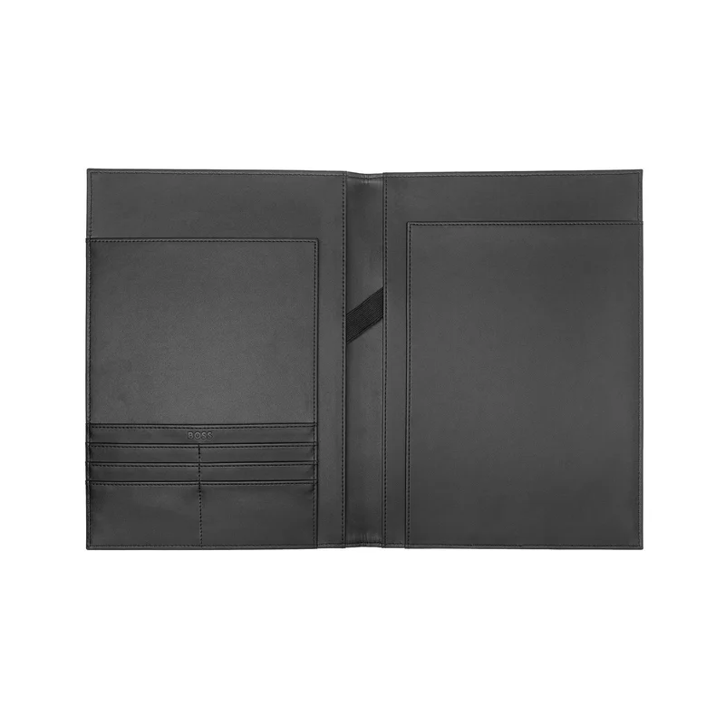 Hugo Boss Папка Monogram, A4, черна