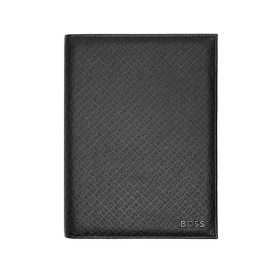 Hugo Boss Папка Monogram, A5, черна