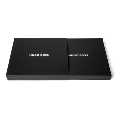 Hugo Boss Папка Monogram, A5, черна
