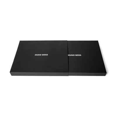 Hugo Boss Папка Pure Iconic, A4, с цип, карамел