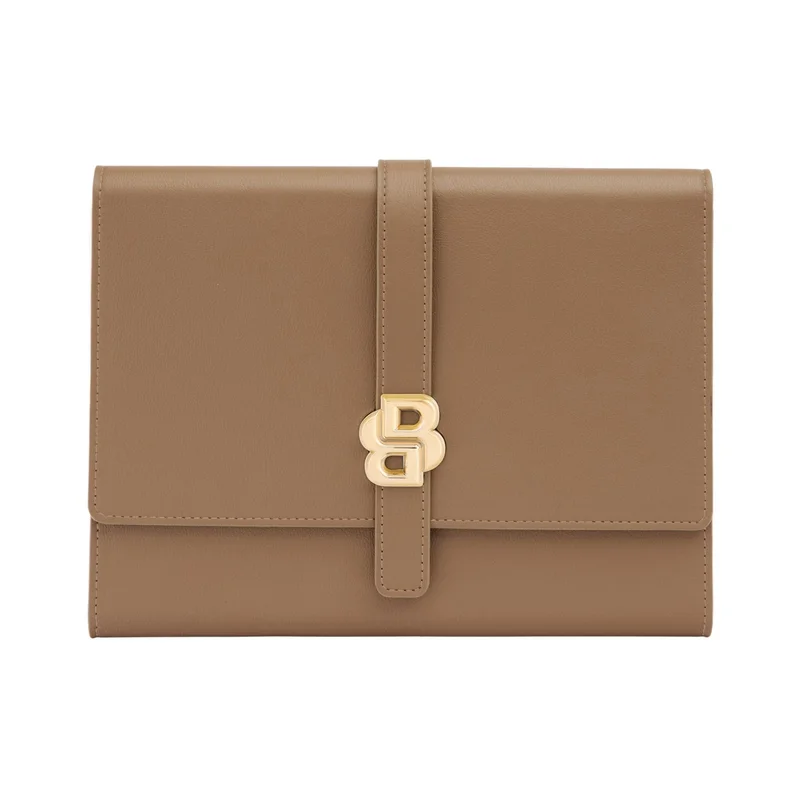 Hugo Boss Конферентна папка Double B, A5, кафява