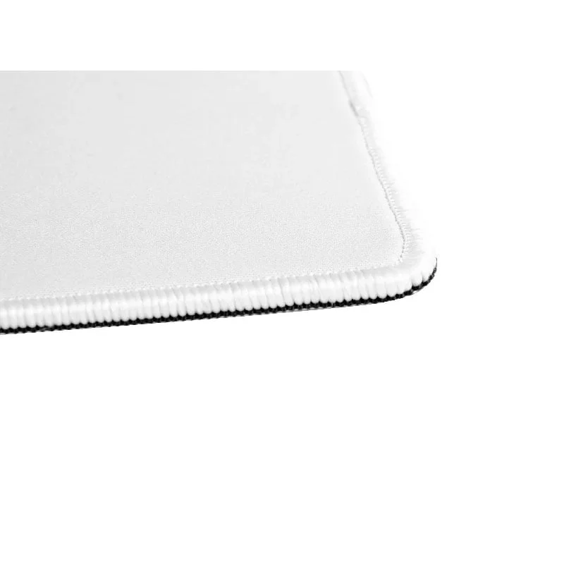 BESTSUB Пад за мишка, 19.7 х 23.5 cm, дебелина 5 mm, бял