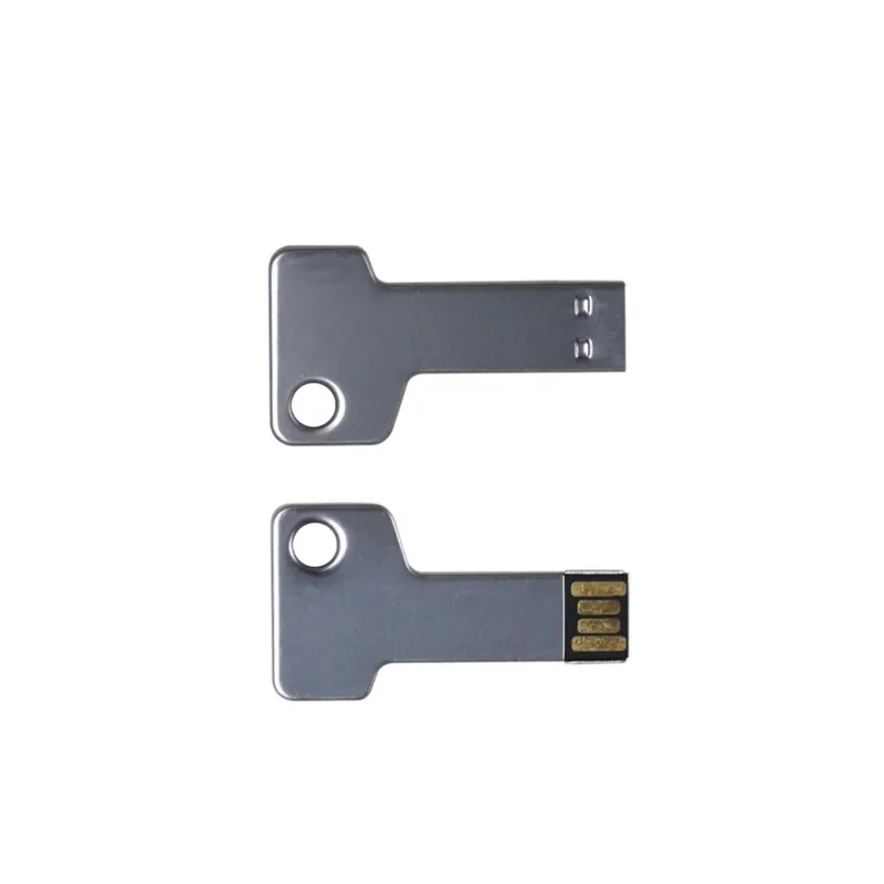 Office 1 USB флаш памет Stick key, USB 2.0, 8 GB, с форма на ключ, черен