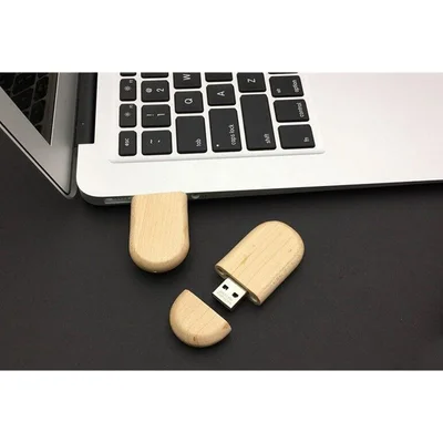 Office 1 USB флаш памет Woodbox, USB 2.0, 16 GB