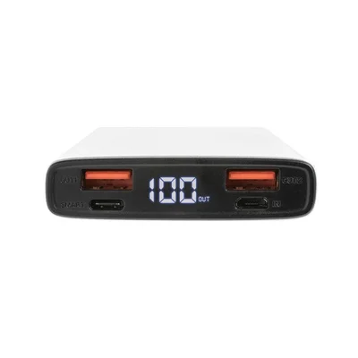 XD Мобилна батерия, 10000 mAh, сребриста
