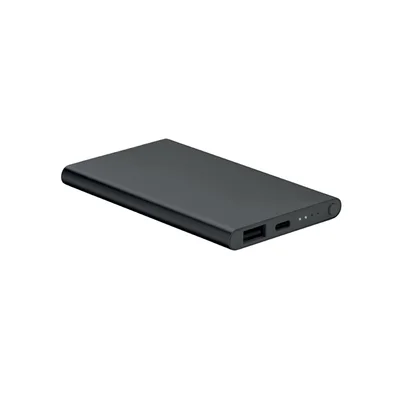 More Than Gifts Мобилна батерия Powerflat C, USB Type-C, 4000 mAh, черна