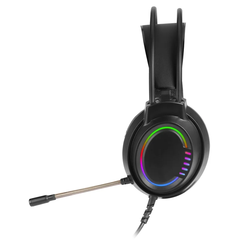 Слушалки Wesdar GH30, геймърски, с микрофон, 3.5 mm жак/USB, 110 dB, 2 m