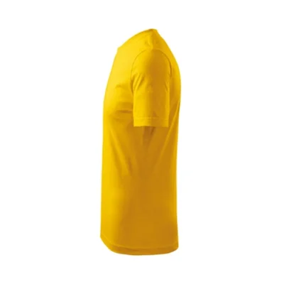 Malfini Детска тениска Basic 138, размер 134 cm, възраст 8 години, жълта