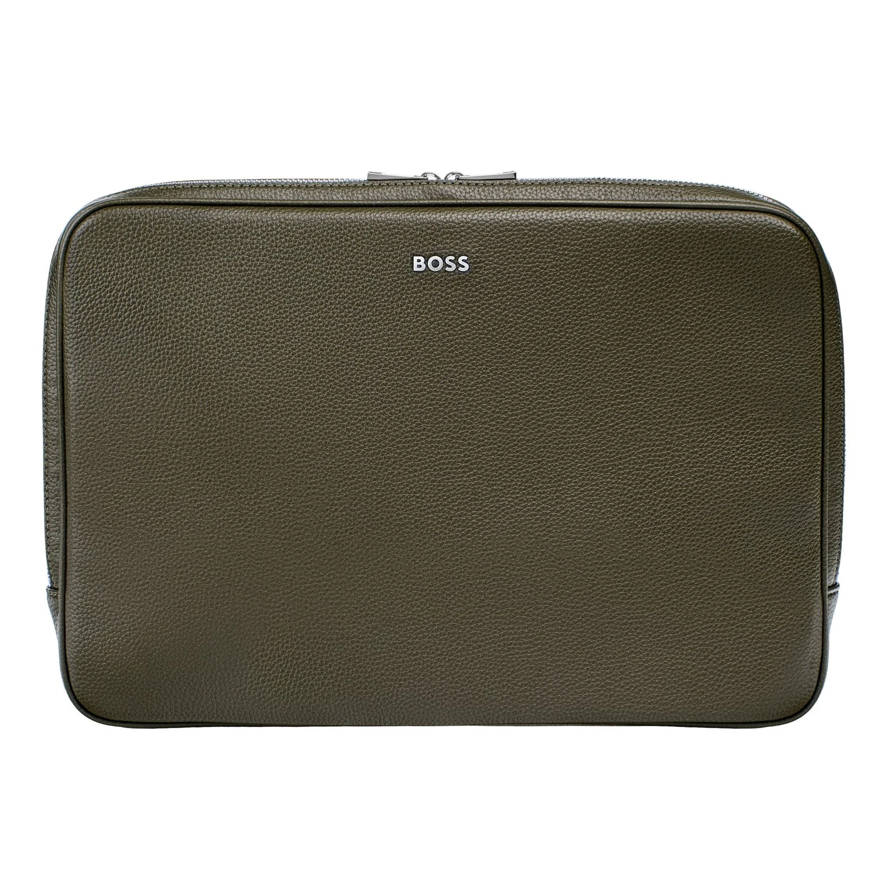 Hugo Boss Чанта за лаптоп Classic Grained, зелена