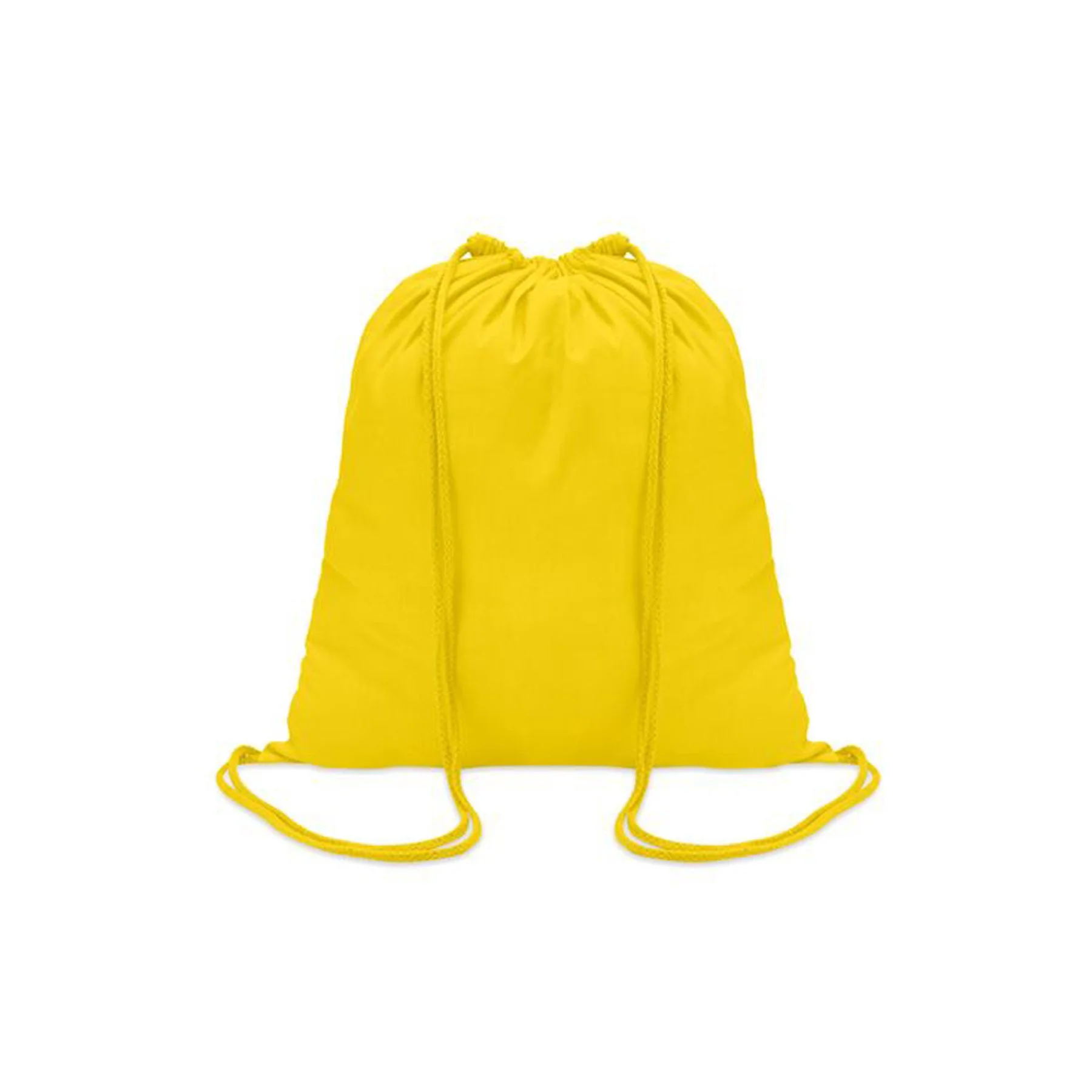 More Than Gifts Чанта за спорт Colored, тип мешка, памук, жълта