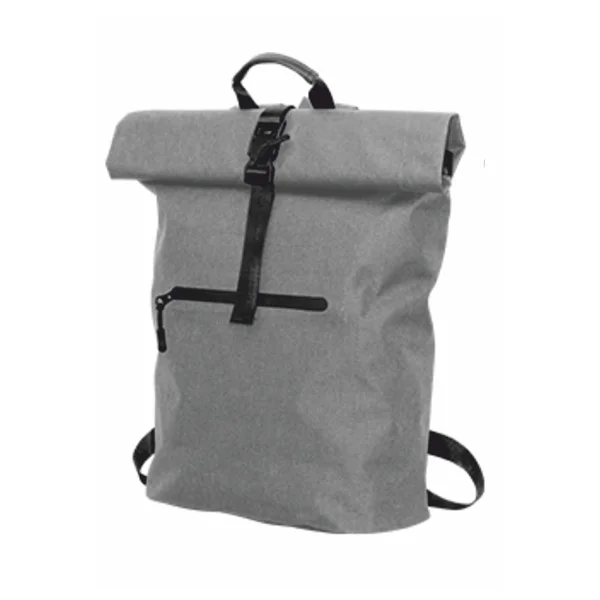 Office 1 Раница Rolltop, водоустойчива, с джоб, 300D RPET, 40 х 60 cm, сива