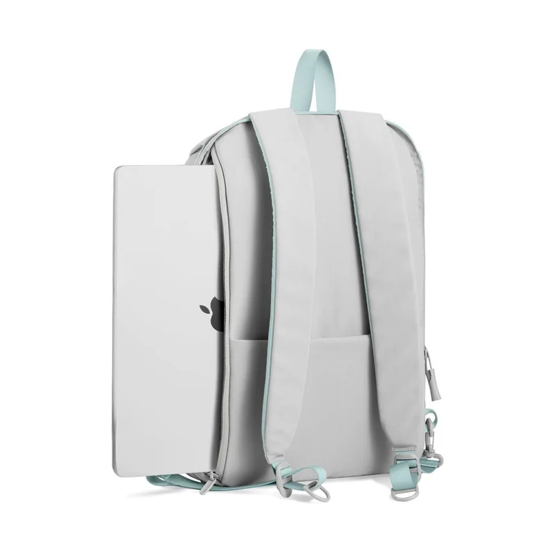 XD Раница Design Switch, с две лица, 16'', 22 L, мента и сиво