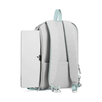 XD Раница Design Switch, с две лица, 16'', 22 L, мента и сиво