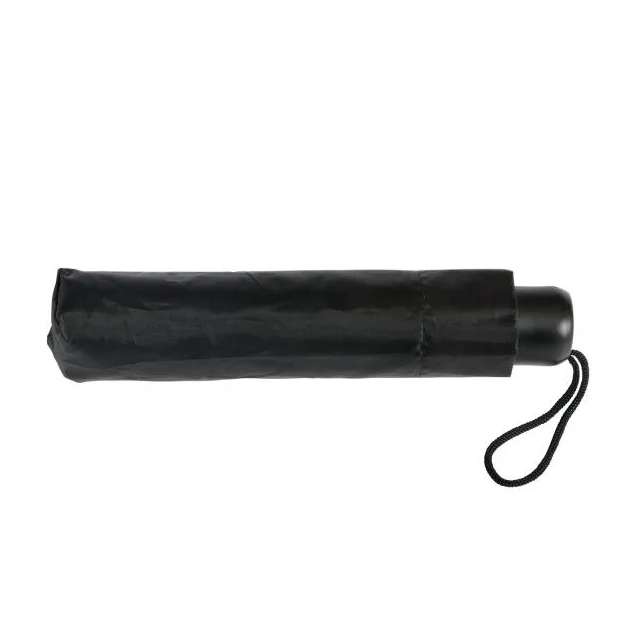 Office 1 Чадър, сгъваем, с пластмасова дръжка, 96 cm, черен