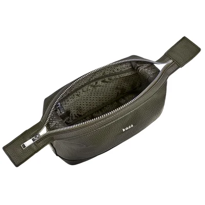 Hugo Boss Козметична чанта Classic Grained, зелена