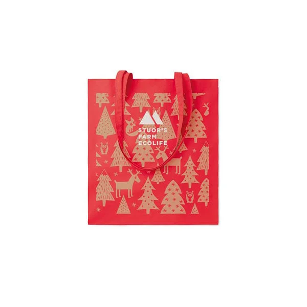 More Than Gifts Чанта за пазар Cottonel, 100% памук, червена