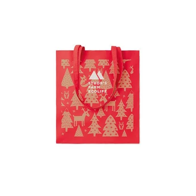 More Than Gifts Чанта за пазар Cottonel, 100% памук, червена