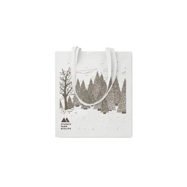 More Than Gifts Чанта за пазар Cottonel, 100% памук, бяла